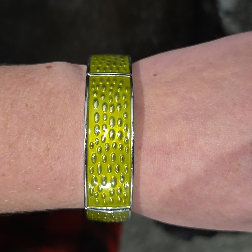 Green and Silver Bracelet